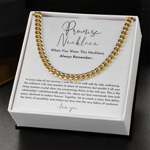 Collier de Promesse Élégant pour Couples - Symbole d'Amour Durable et Raffiné