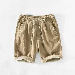 Shorts Décontractés en Velours Côtelé - Confort et Style Toute la Journée