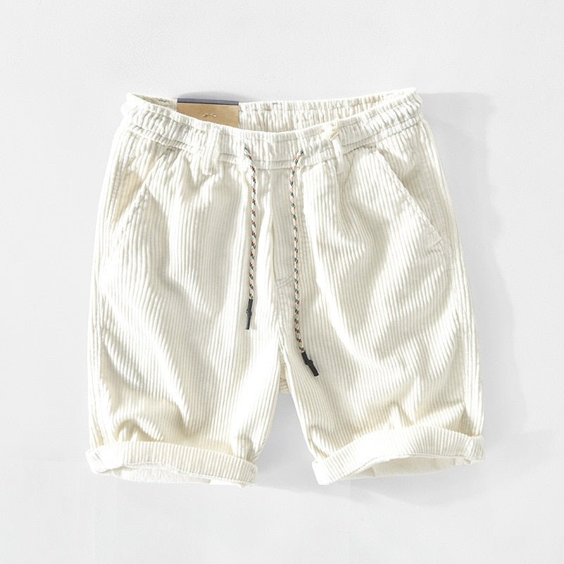 Shorts Décontractés en Velours Côtelé - Confort et Style Toute la Journée