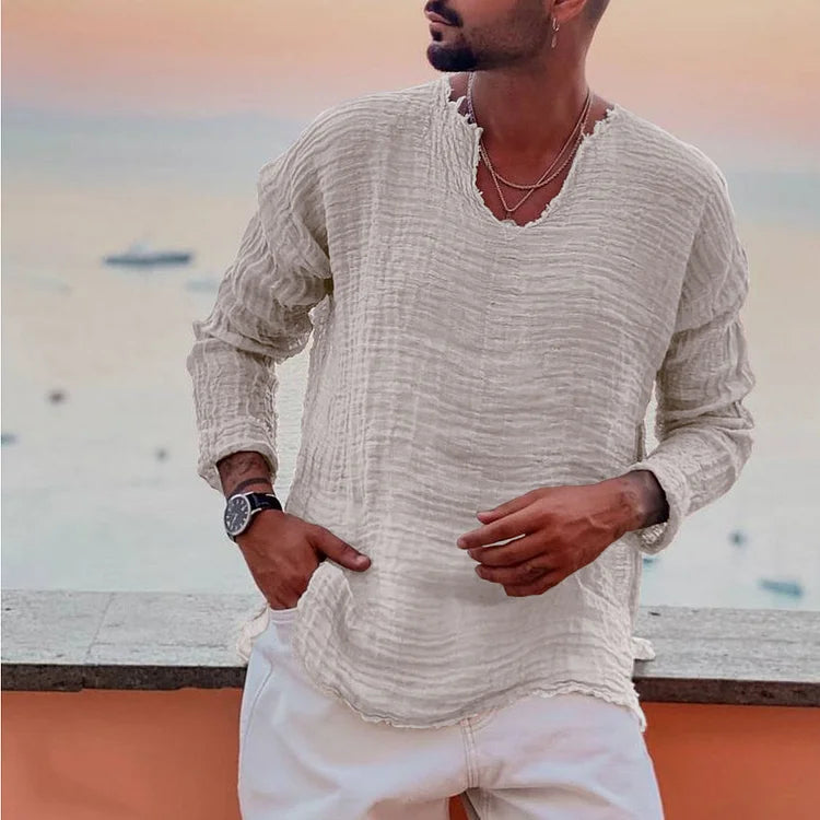 Chemise d'été légère pour Homme - Style Décontracté et Confort Optimal
