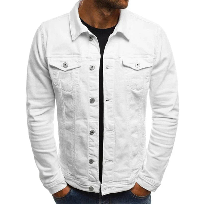 Veste en Jean Décontractée Élégante - Style Polyvalent et Confortable