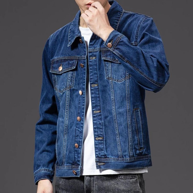 Veste en Jean Bleue pour Femmes - Style Polyvalent et Confortable