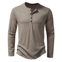 T-shirt Henley Élégant pour Homme - Confort et Style Polyvalent