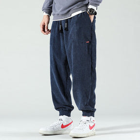 Pantalons en Velours Côtelé Classique - Confort Doux et Style Élégant