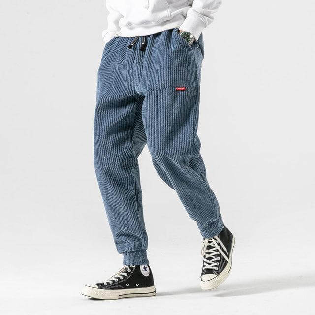 Pantalons en Velours Côtelé Classique - Confort Doux et Style Élégant