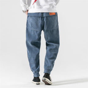 Pantalons en Velours Côtelé Classique - Confort Doux et Style Élégant