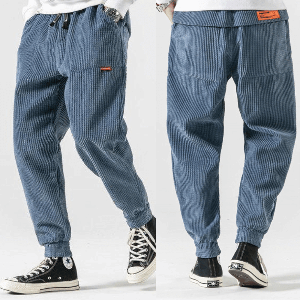 Pantalons en Velours Côtelé Classique - Confort Doux et Style Élégant