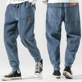 Pantalons en Velours Côtelé Classique - Confort Doux et Style Élégant