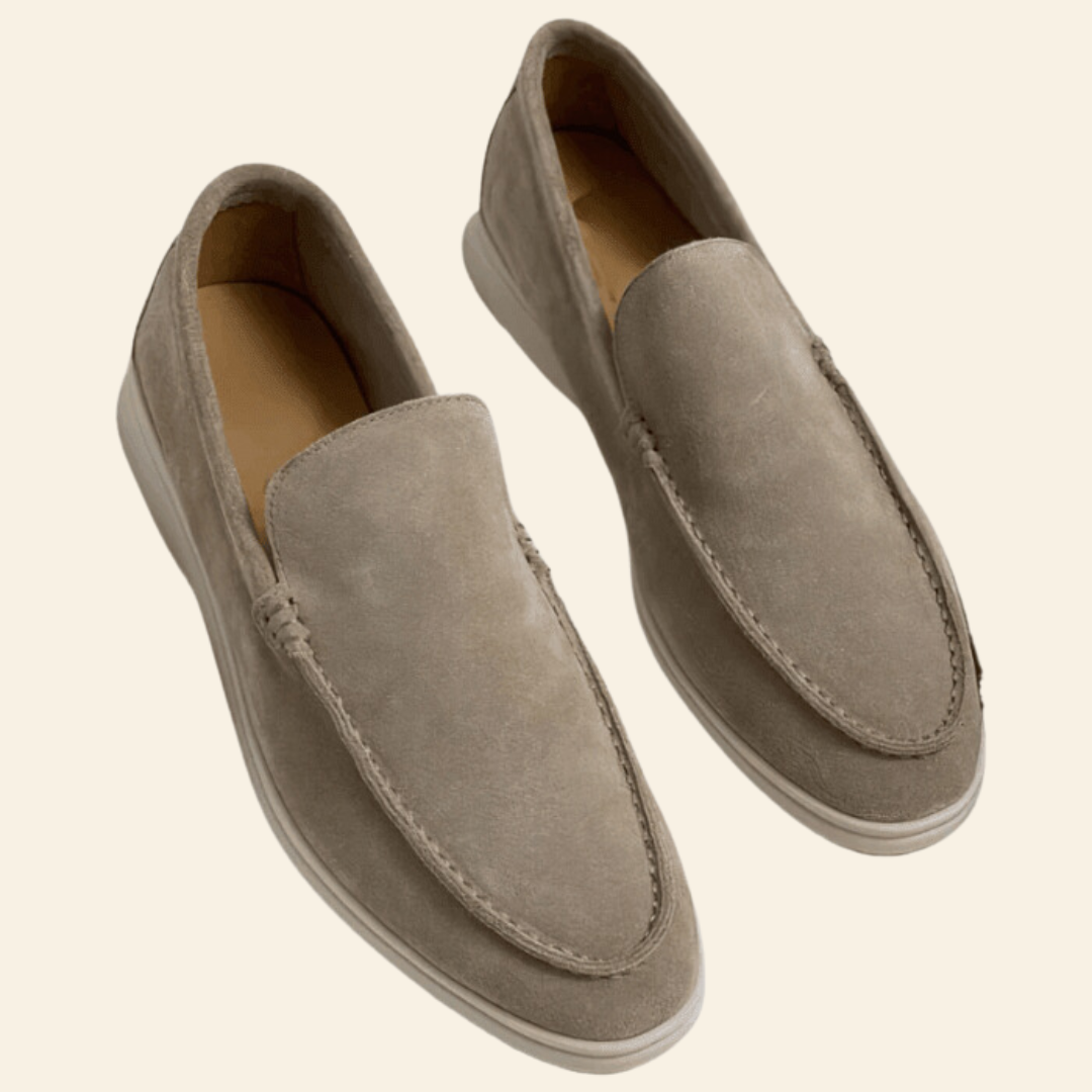Chaussons en Suède Confortables - Élégance Décontractée et Polyvalente