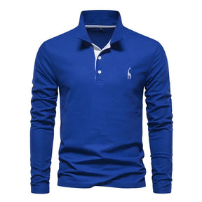 Polo à Manches Longues Classique - Style Intemporel et Confort Durable