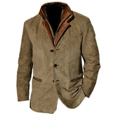 Veste en Suède Douce pour Femmes - Élégance Vintage et Confort Optimal