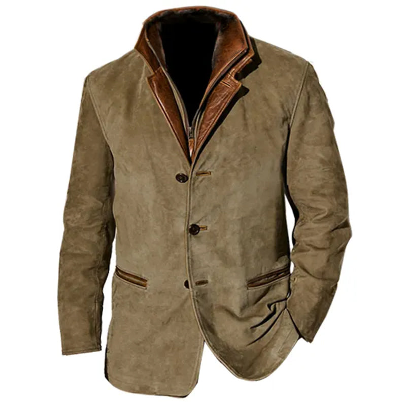 Veste en Suède Douce pour Femmes - Élégance Vintage et Confort Optimal