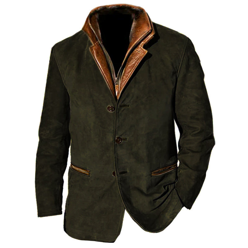 Veste en Suède Douce pour Femmes - Élégance Vintage et Confort Optimal