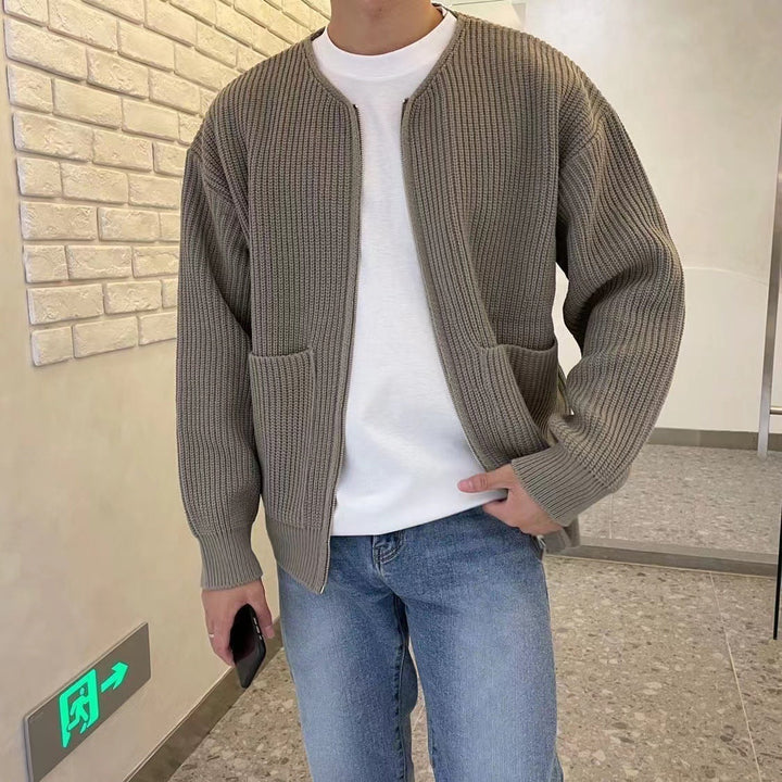 Cardigan Moderne pour Hommes - Style Élégant et Confort Quotidien