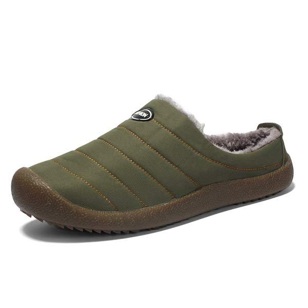Chaussons Isolés Confortables pour Pieds Chauds - Doublure Chaude et Semelle Antidérapante
