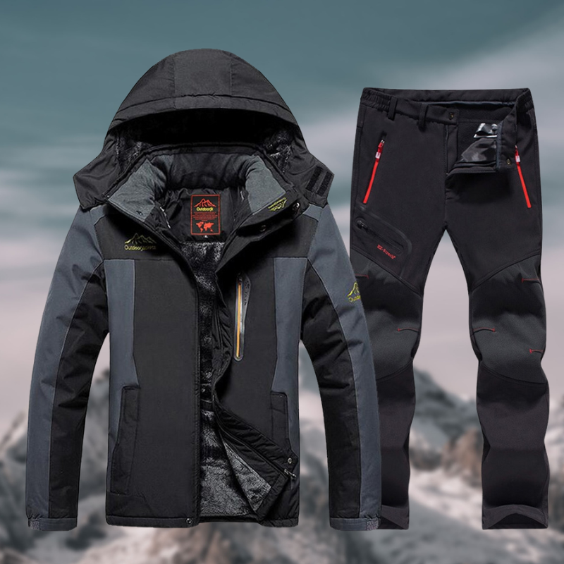 Ensemble d'Hiver Imperméable pour Hommes - Confort et Protection pour Aventures Froides