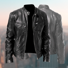 Veste en Cuir pour Hommes - Durable et Élégante avec Coupe Moderne