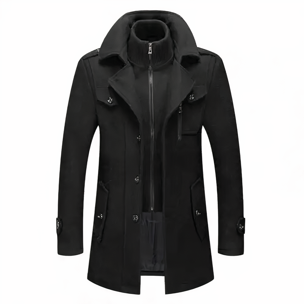 Veste à Double Col Élégante - Style Moderne et Confort Optimal