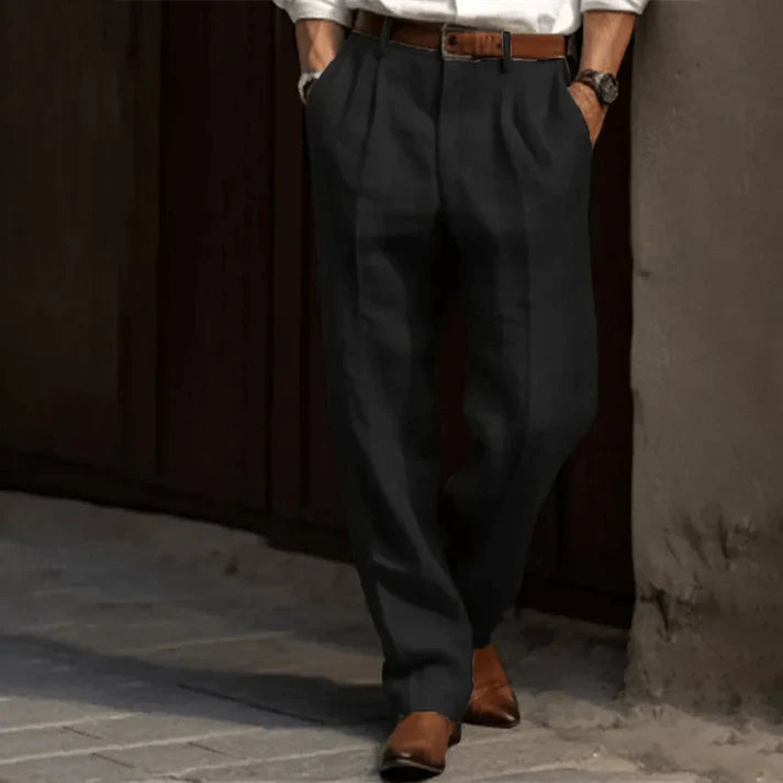 Pantalons Élégants pour Homme - Tissu Respirant et Confort Optimal
