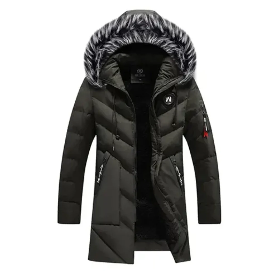 Veste Puffer à Capuche pour Hommes - Chaleur et Style pour l'Hiver