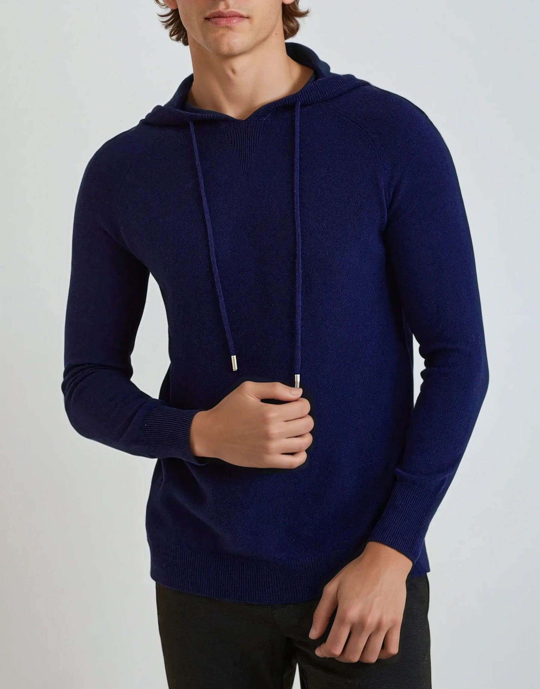 Hoodie en Cachemire Slim Fit - Luxe et Confort au Quotidien