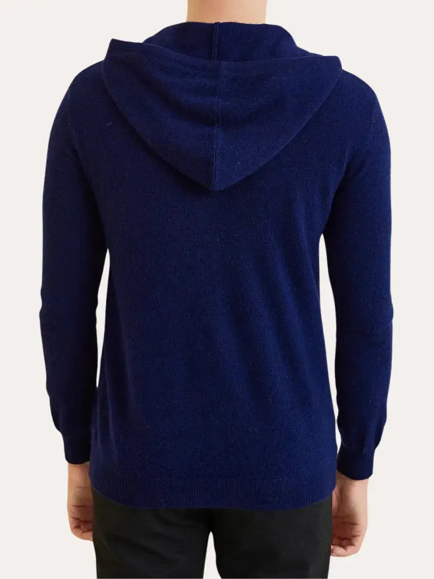 Hoodie en Cachemire Slim Fit - Luxe et Confort au Quotidien