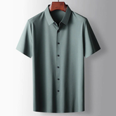 Chemise Casual Douce pour Hommes - Tissu Luxueusement Confortable et Pratique