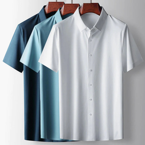 Chemise Casual Douce pour Hommes - Tissu Luxueusement Confortable et Pratique