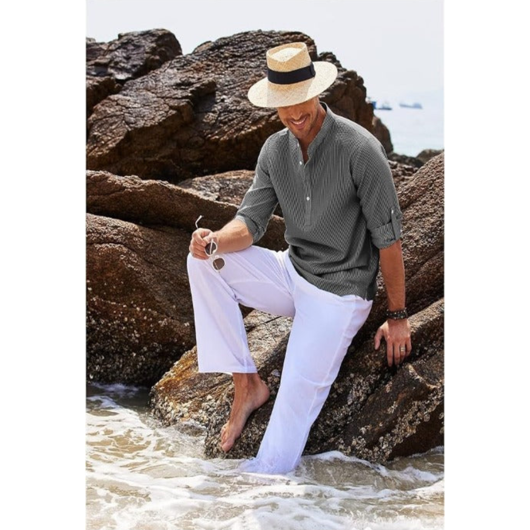 Chemise Décontractée Élégante pour Homme - Confort Léger et Style Polyvalent