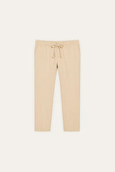 Pantalon en Lin Respirant pour Femme - Style Élégant et Confortable