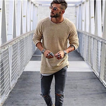 Pull Long en Maille pour Femmes - Élégance et Confort au Quotidien