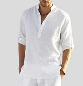 Chemise Habillée à Manches Longues pour Hommes - Confort Premium et Style Élégant