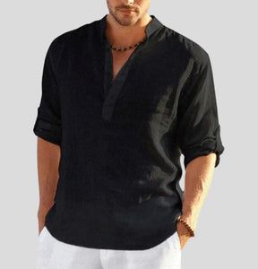 Chemise Habillée à Manches Longues pour Hommes - Confort Premium et Style Élégant