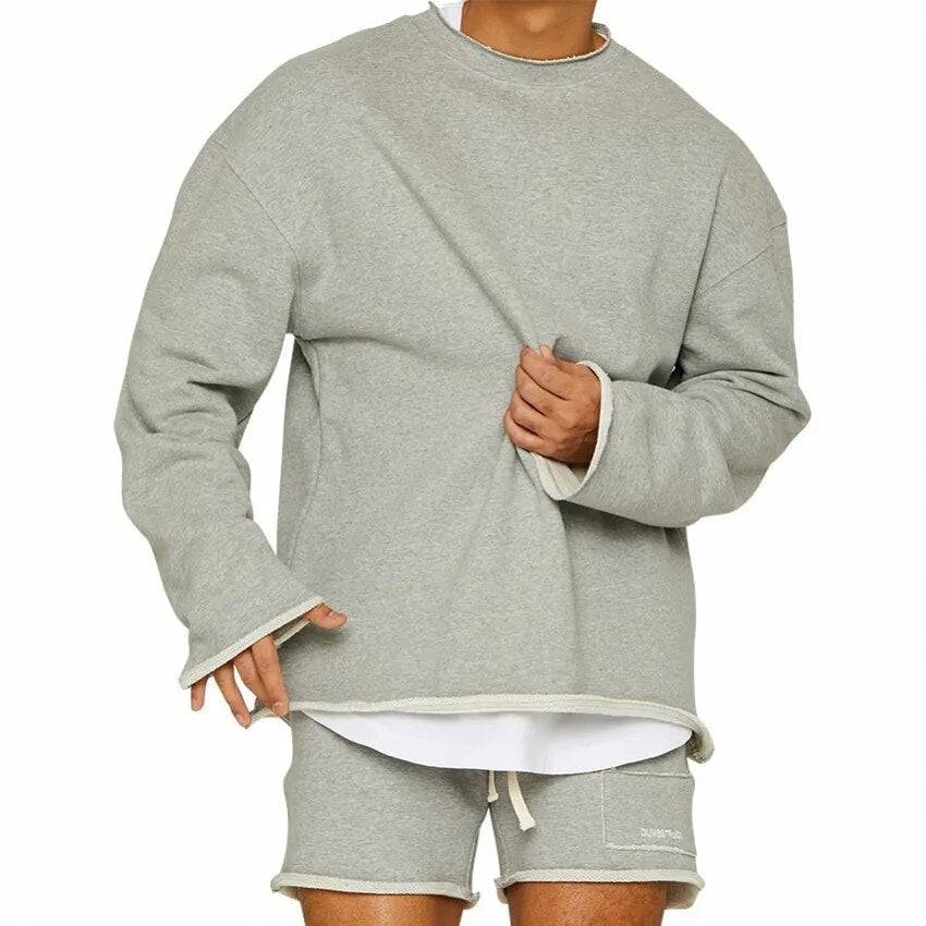 Pull Décontracté Confortable pour Actifs - Style Tendance et Polyvalent
