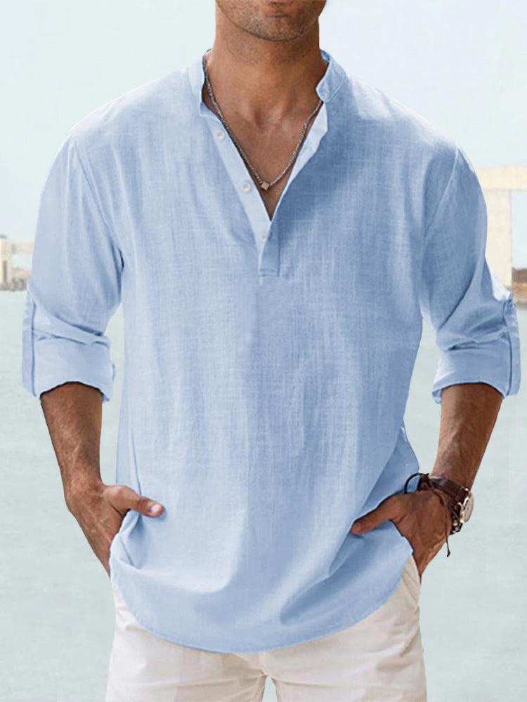 Chemise en Lin Détendue - Légère et Élégante pour Été