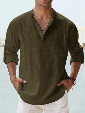 Chemise en Lin Détendue - Légère et Élégante pour Été