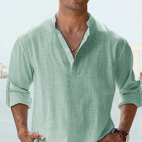 Chemise en Lin Détendue - Légère et Élégante pour Été