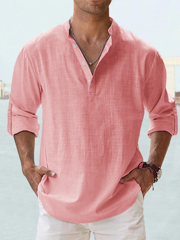Chemise en Lin Détendue - Légère et Élégante pour Été