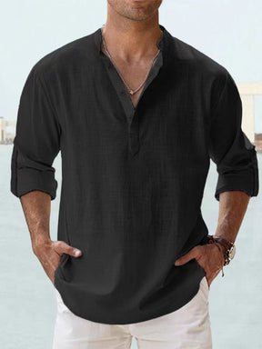 Chemise en Lin Détendue - Légère et Élégante pour Été