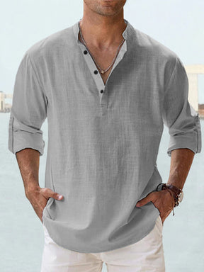 Chemise en Lin Détendue - Légère et Élégante pour Été
