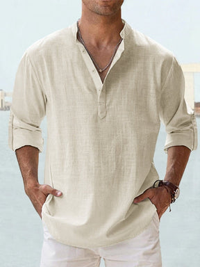 Chemise en Lin Détendue - Légère et Élégante pour Été