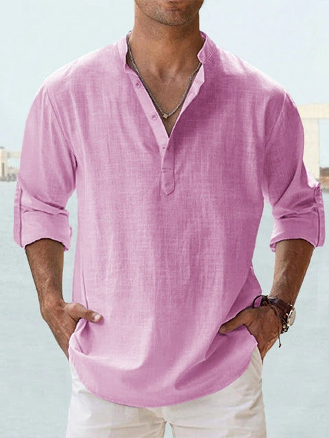 Chemise en Lin Détendue - Légère et Élégante pour Été