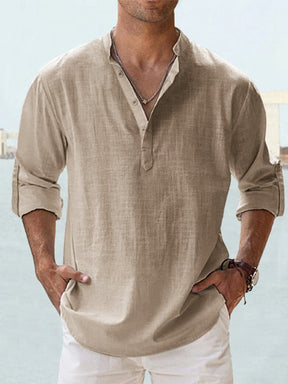 Chemise en Lin Détendue - Légère et Élégante pour Été