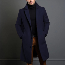 Manteau d'hiver en Laine pour Hommes - Élégance et Chaleur pour l'Hiver