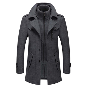 Manteau d'hiver élégant pour homme - Confort Durable et Style Polyvalent