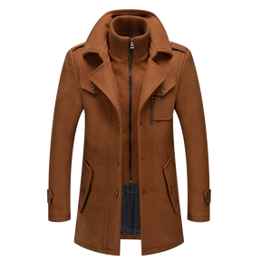 Manteau d'hiver élégant pour homme - Confort Durable et Style Polyvalent