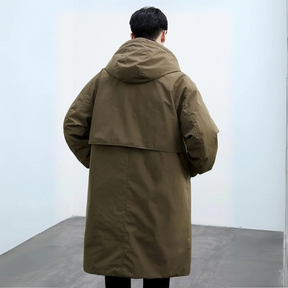 Manteau Puffer Imperméable pour Hommes - Design Élégant et Chaud en Conditions Froides
