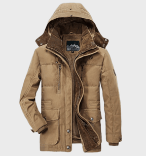 Veste d'hiver imperméable pour homme - Isolation chaude et respirante