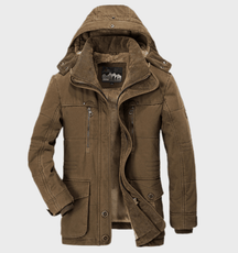 Veste d'hiver imperméable pour homme - Isolation chaude et respirante