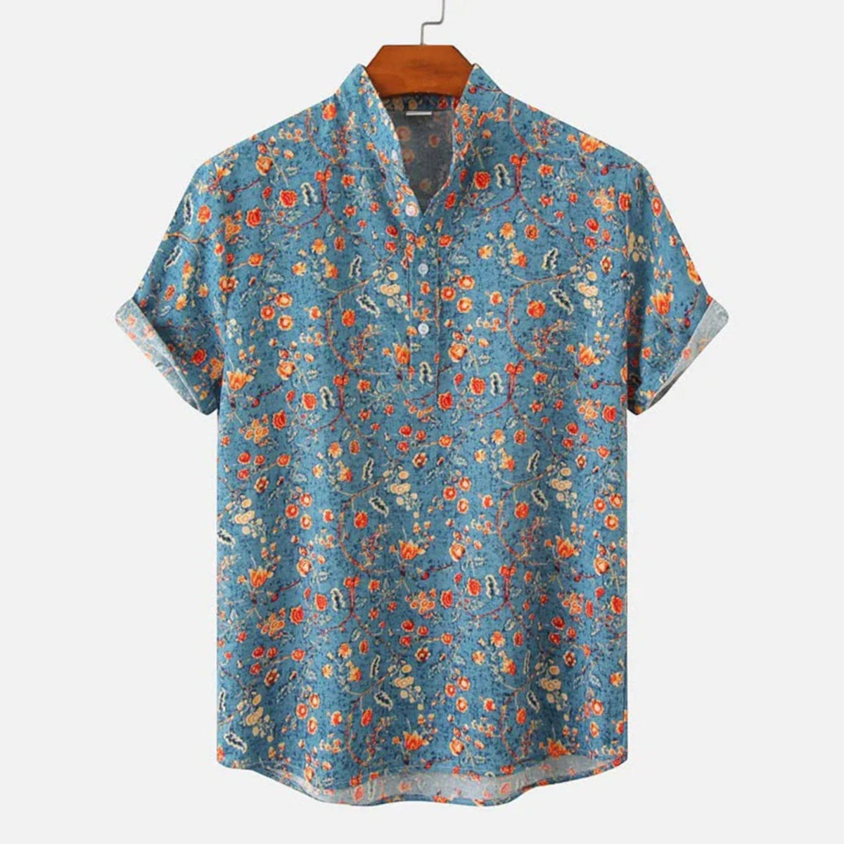 Polo Tropical pour Homme - Style Coloré et Confortable à Manches Courtes